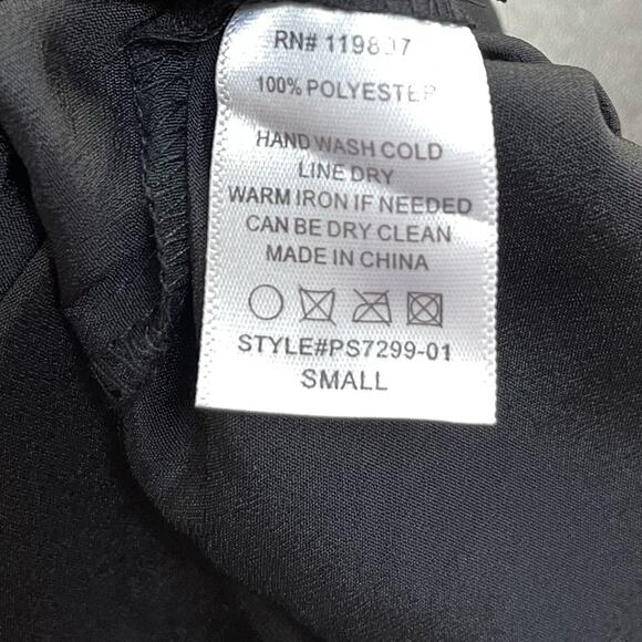 Collective Concepts Jumpsuit Workwear Sleeveless Black Small - Picture 8 of 9